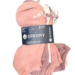 Sperry 6-Pair Cushion Low Cut Socks